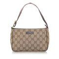 Gucci Gucci Canvas Baguette (SHG-31120)