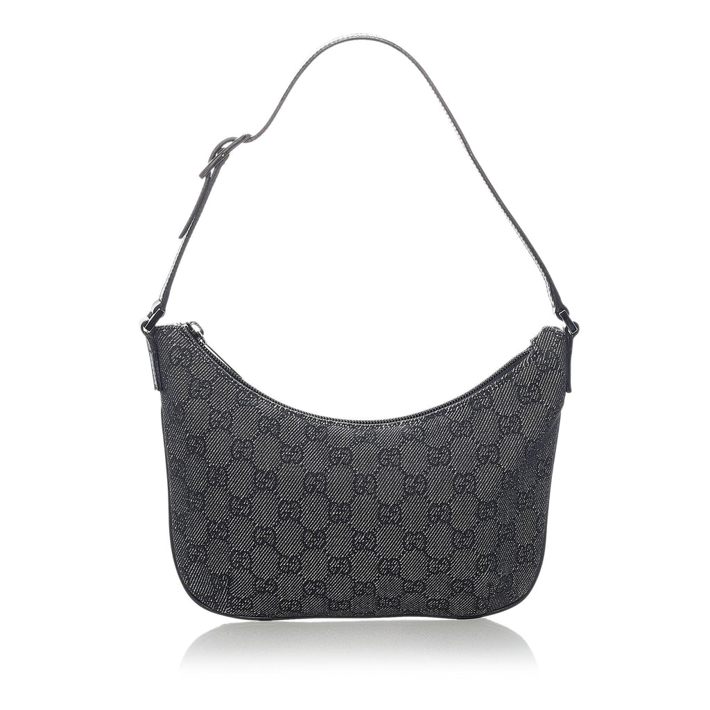 Gucci GG Canvas Baguette (SHG-31319)