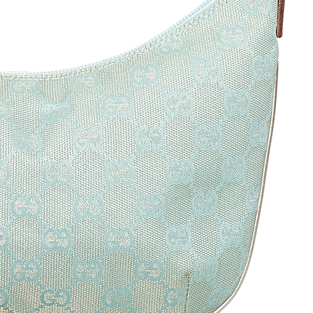 Gucci GG Canvas Baguette (SHG-31405)