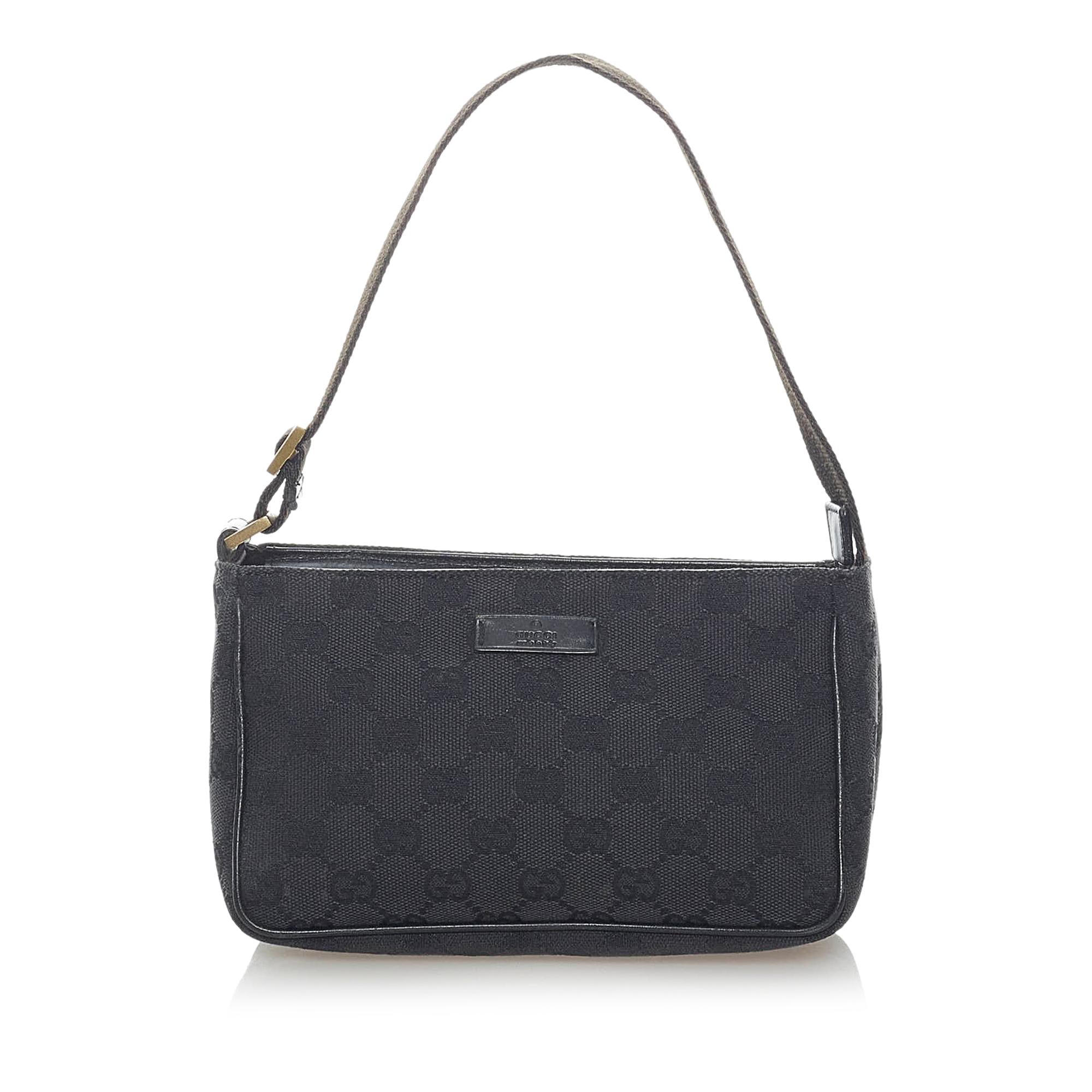 Gucci Gucci Canvas Baguette (SHG-33039)