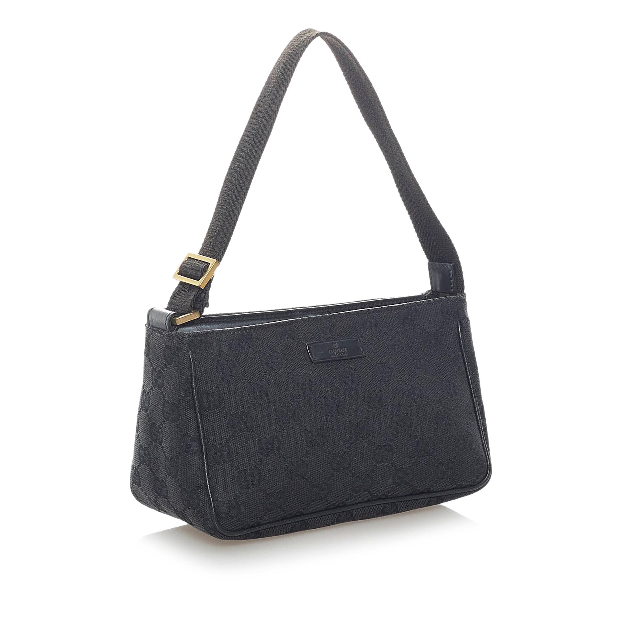 Gucci Gucci Canvas Baguette (SHG-33039)