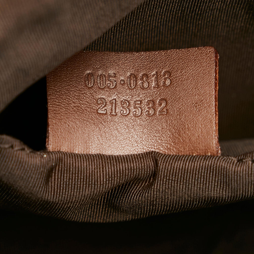 Gucci Gucci Canvas Baguette (SHG-33187)