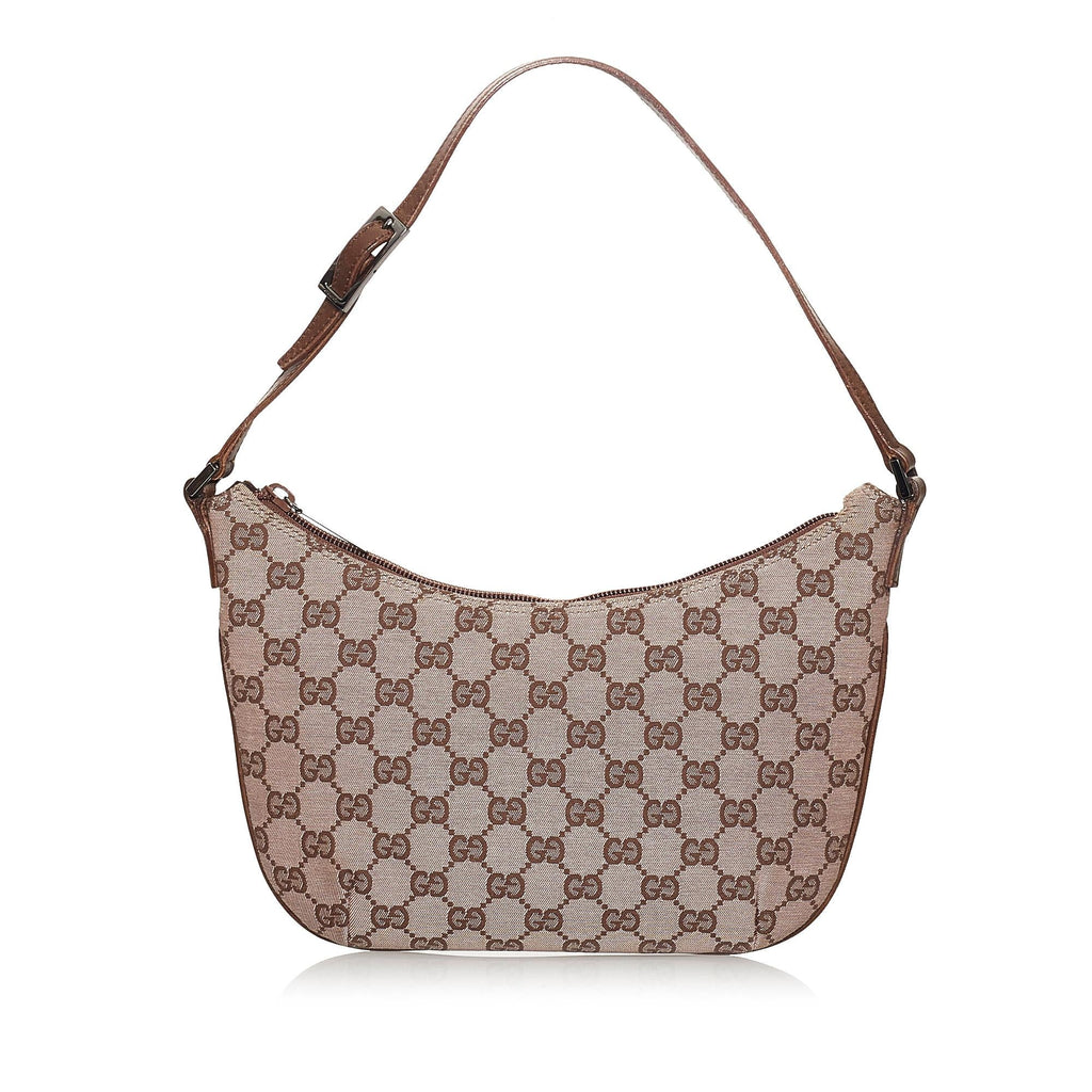Gucci Gucci Canvas Baguette (SHG-33187)