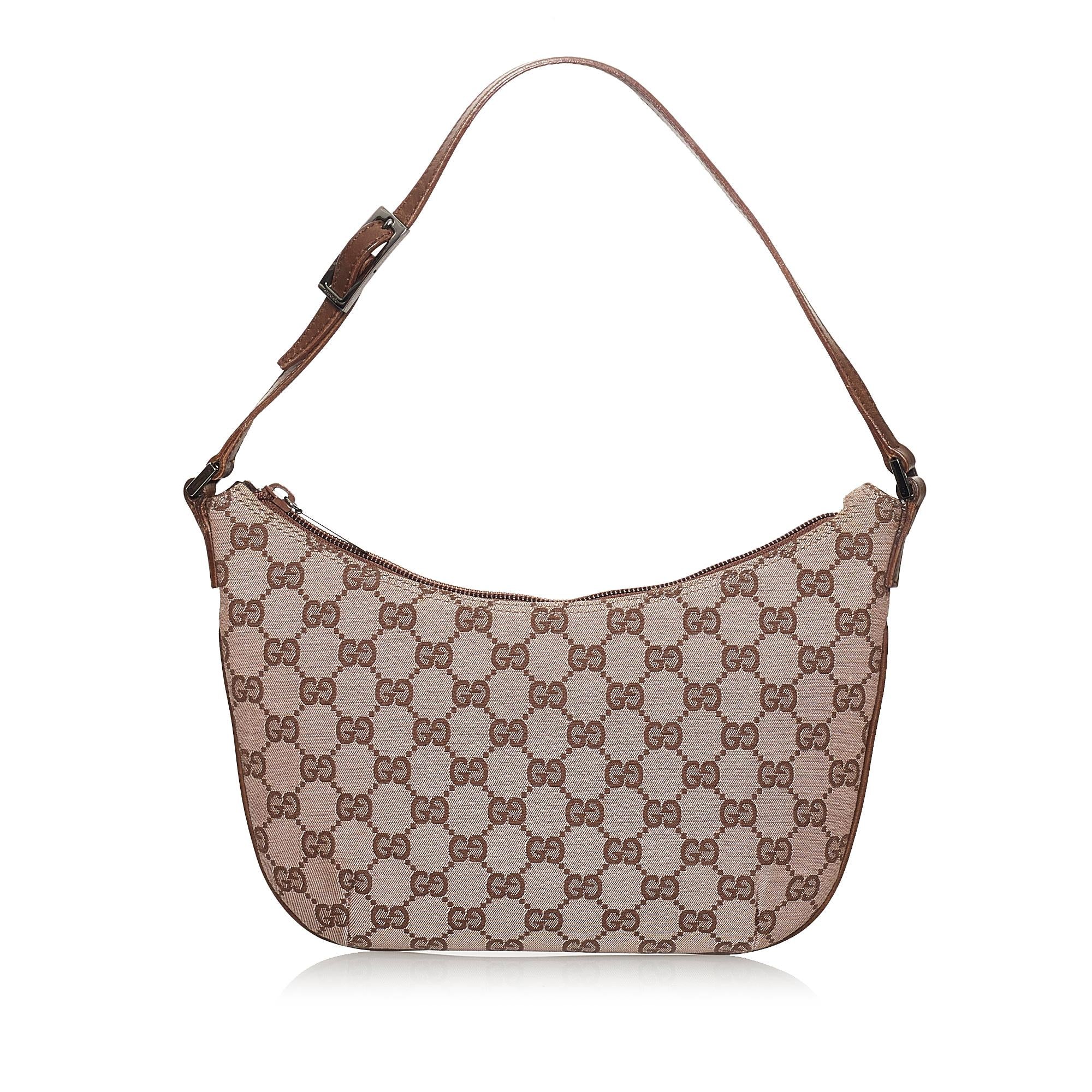 Gucci Gucci Canvas Baguette (SHG-33187)
