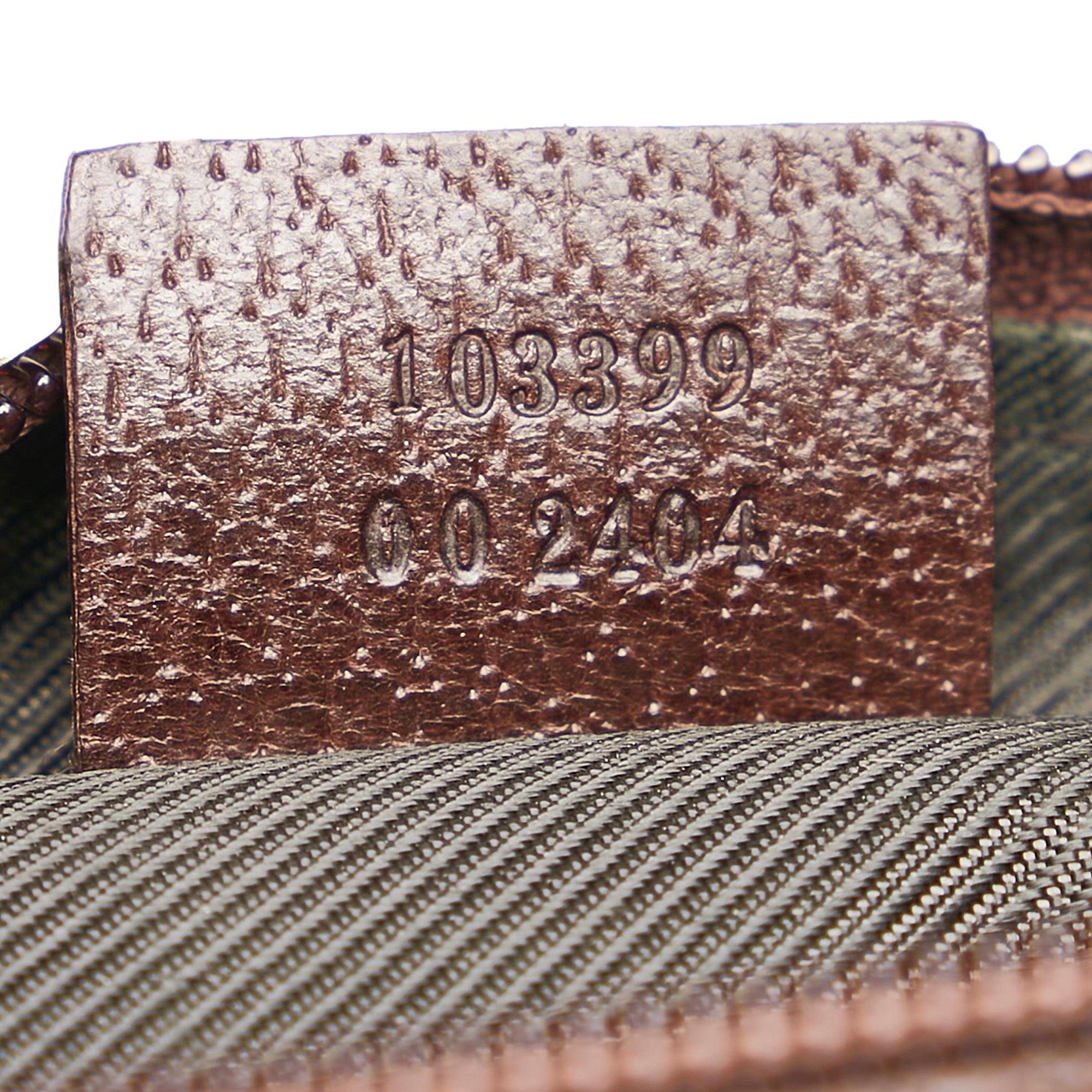 Gucci Gucci Canvas Baguette (SHG-33484)