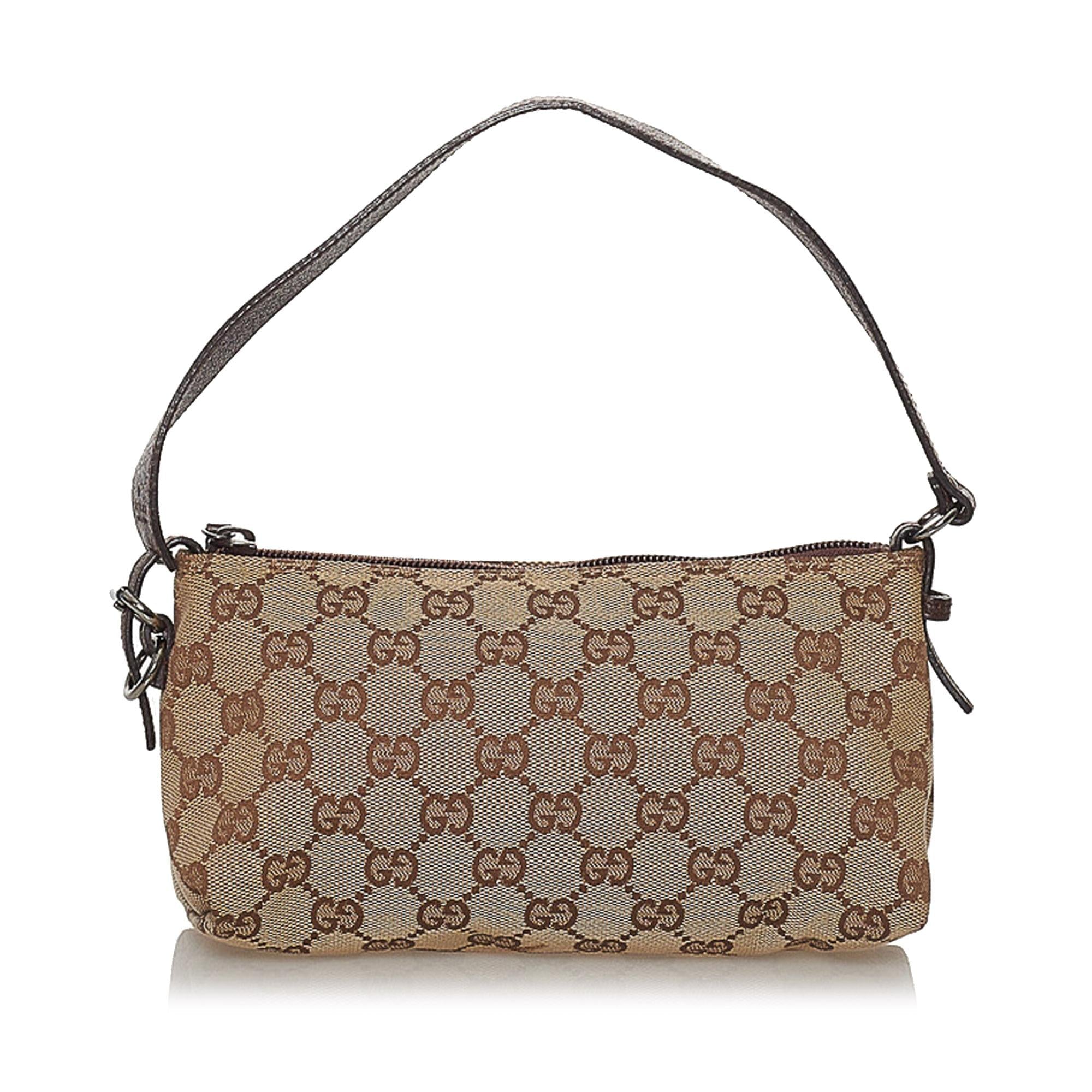 Gucci Gucci Canvas Baguette (SHG-33484)