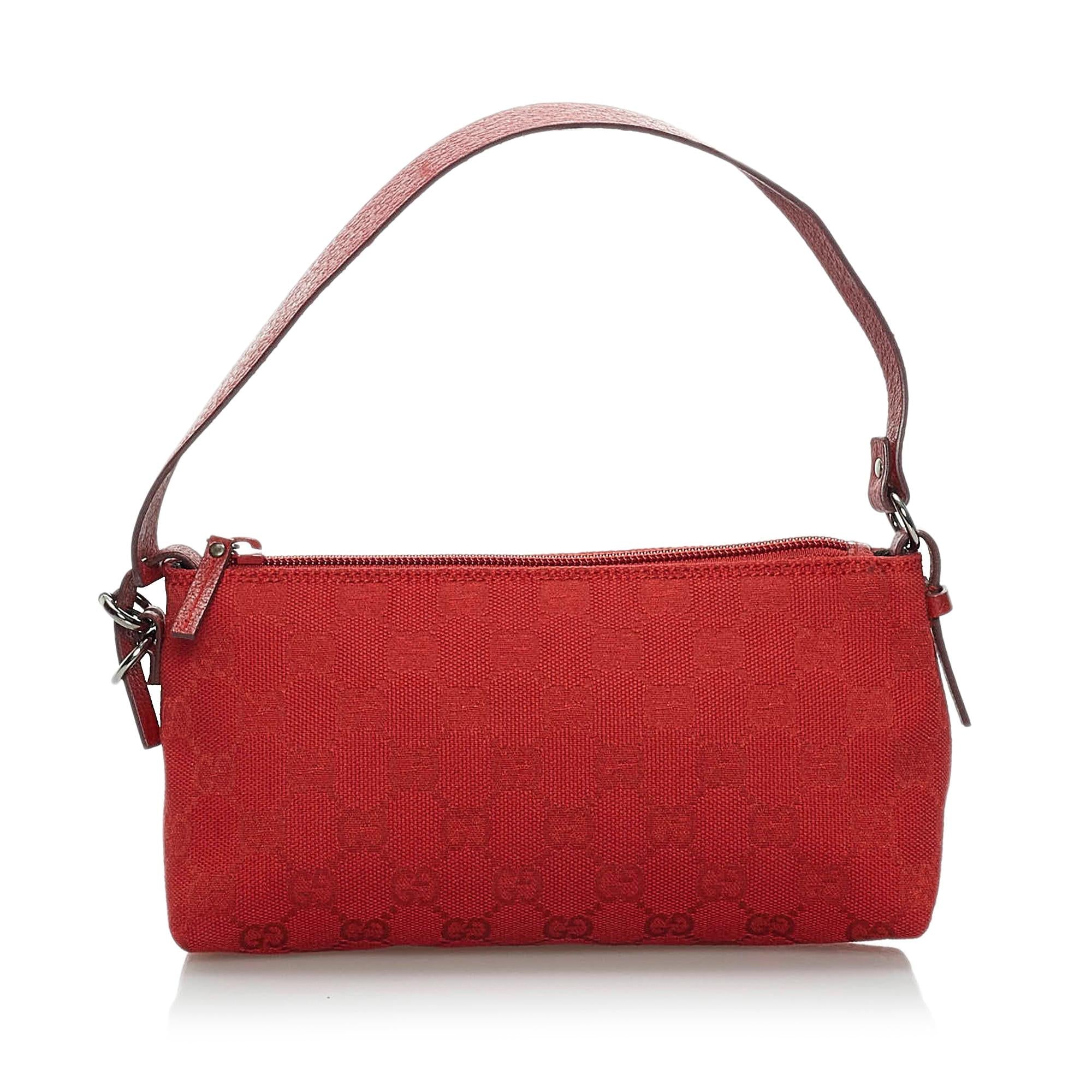 Gucci Gucci Canvas Baguette (SHG-34014)