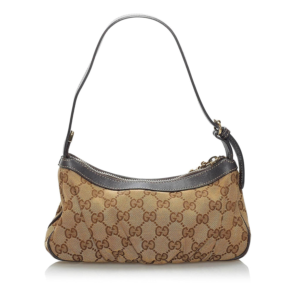 Gucci Gucci Canvas Baguette (SHG-34048)