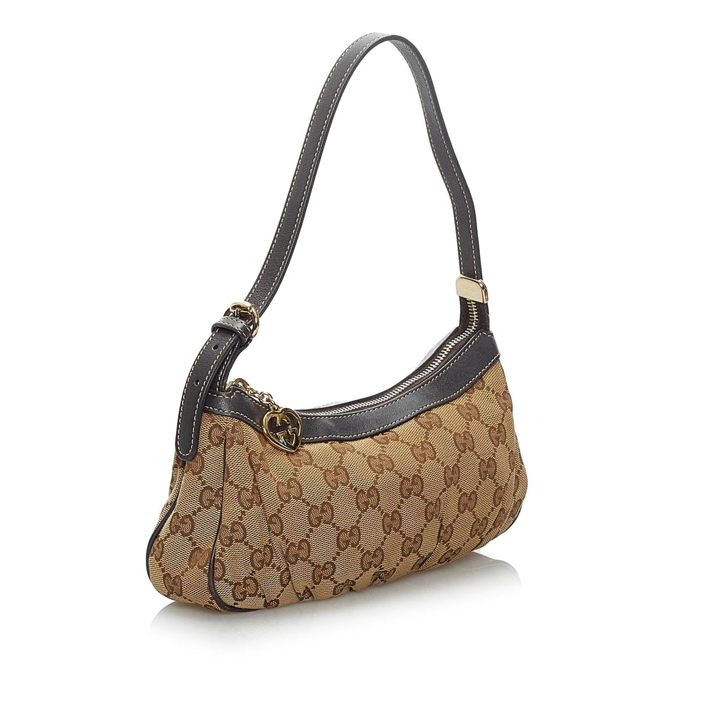 Gucci Gucci Canvas Baguette (SHG-34048)