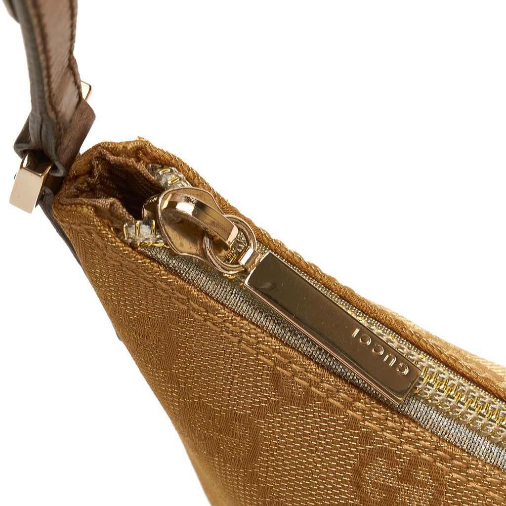 Gucci GG Canvas Baguette (SHG-znjlTx)