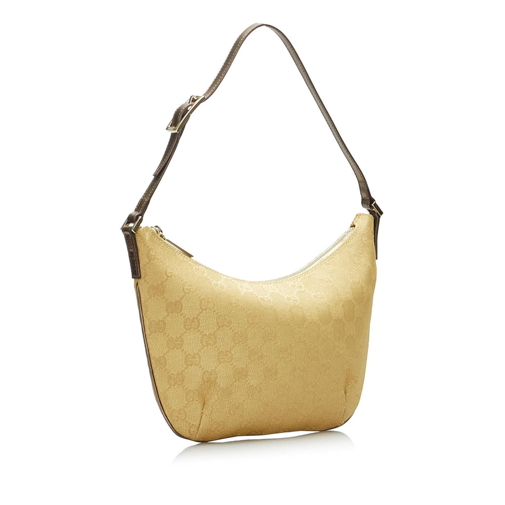 Gucci GG Canvas Baguette (SHG-znjlTx)
