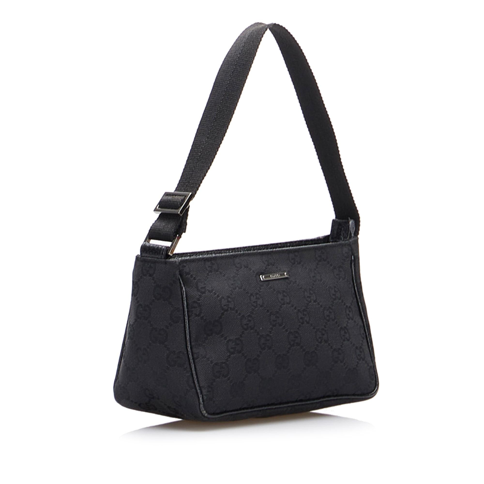 Gucci GG Canvas Baguette (SHG-aB5Twz)