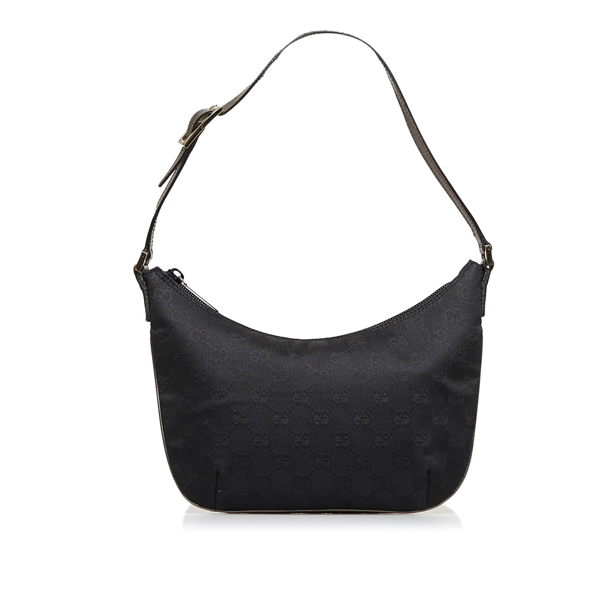 Gucci GG Canvas Baguette (SHG-a002Ry)
