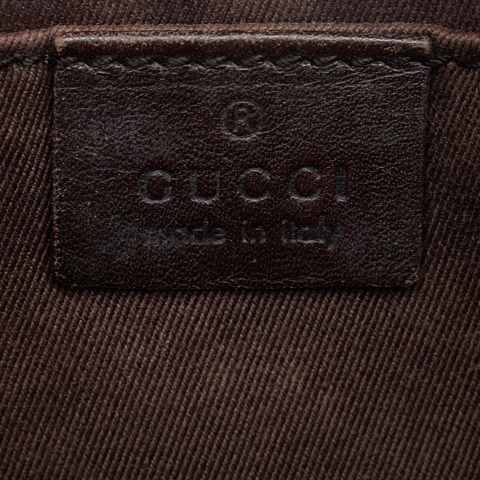 Gucci GG Canvas Baguette (SHG-LwbSCX)