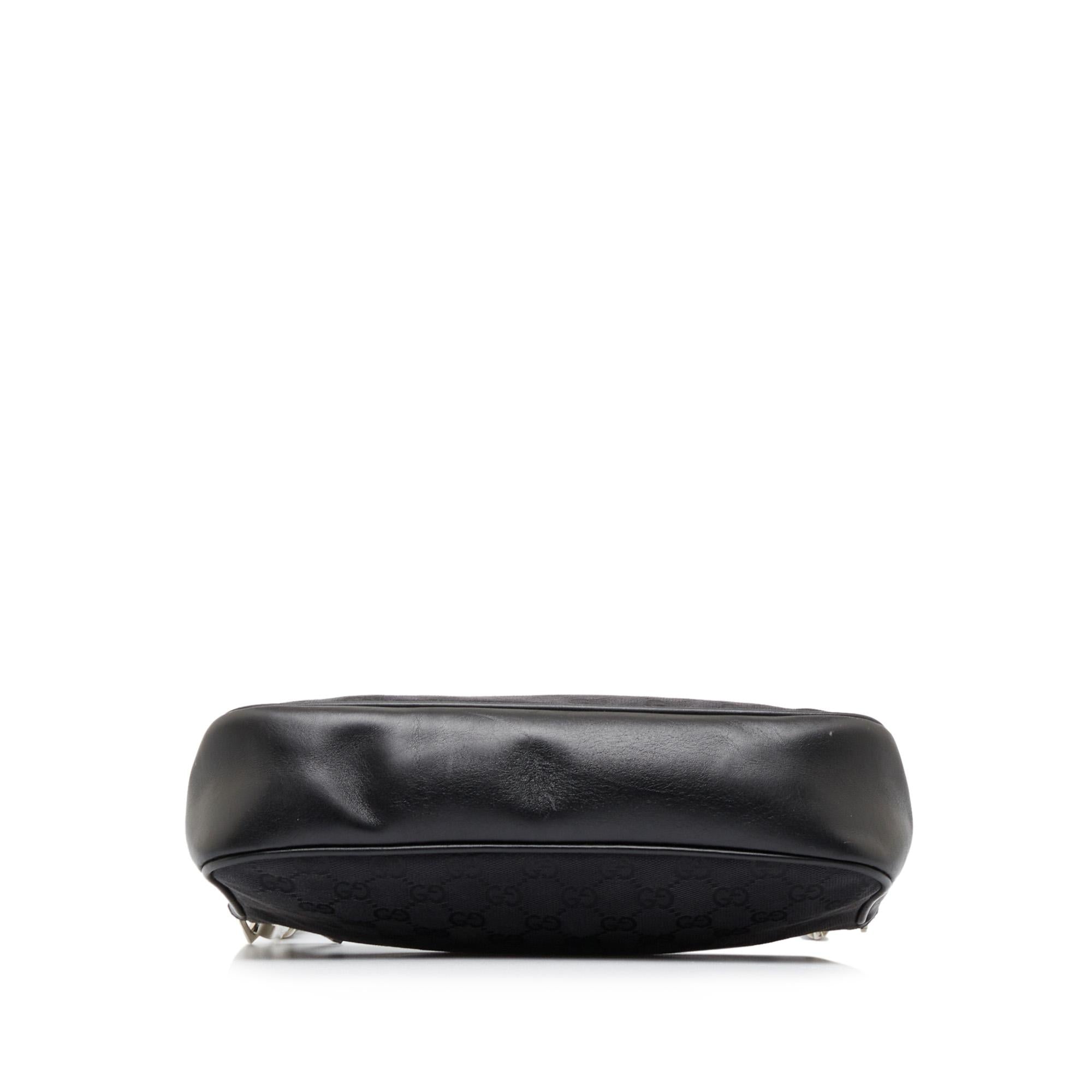 Gucci GG Canvas Bamboo Baguette (SHG-kSjf51)