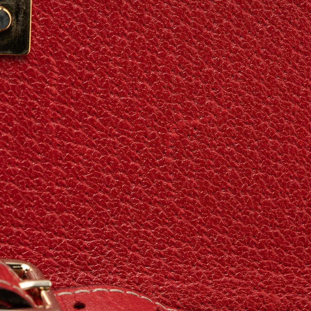 Gucci Gucci Canvas Bamboo Bar Clutch (SHF-20744)