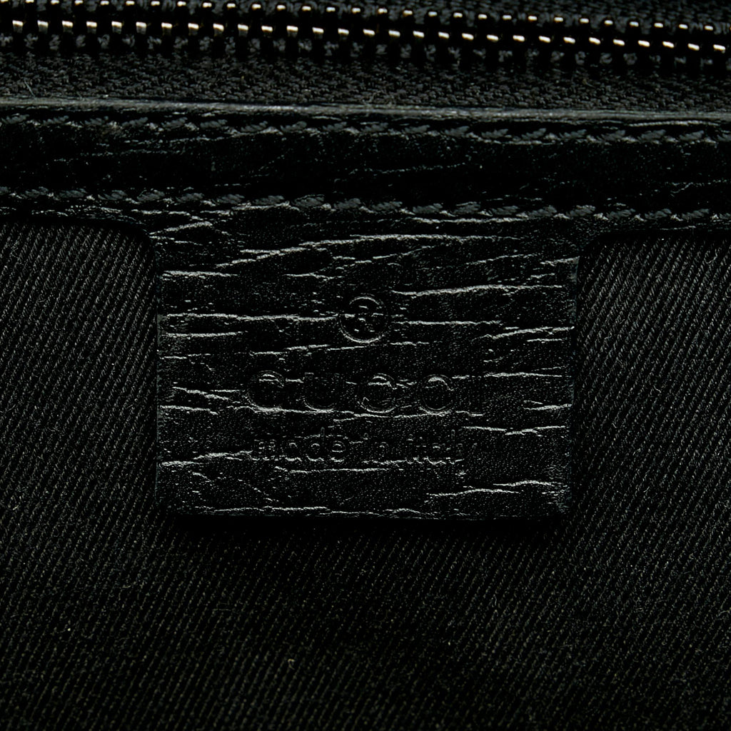 Gucci GG Canvas Bamboo Bullet Shoulder Bag (SHG-31791)
