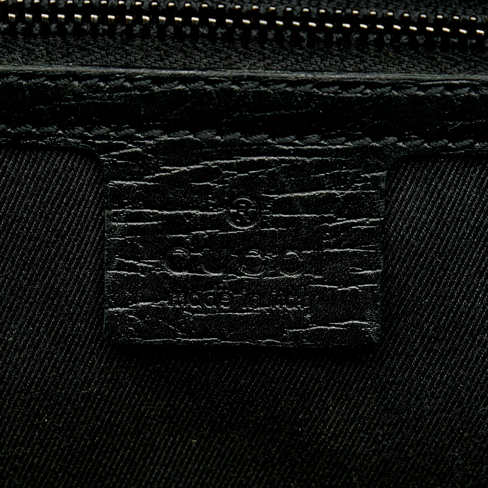Gucci GG Canvas Bamboo Bullet Shoulder Bag (SHG-31791)