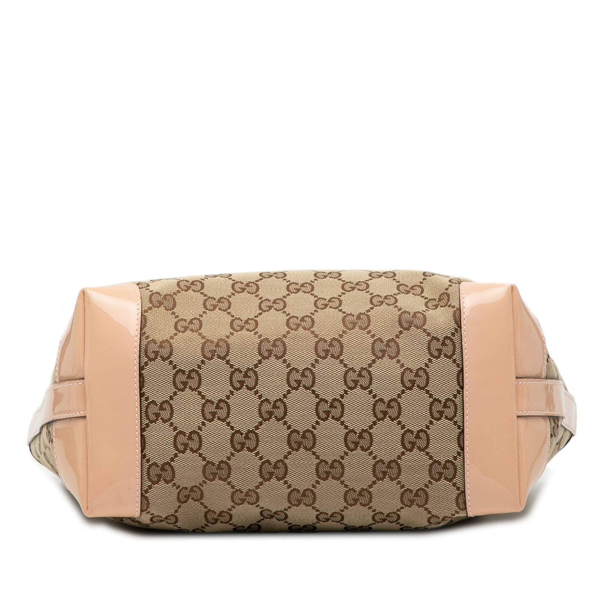 Gucci GG Canvas Bamboo ChildrLBs Tote