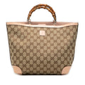 Gucci GG Canvas Bamboo ChildrLBs Tote
