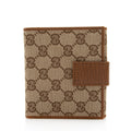 Gucci Gucci Canvas Bamboo Compact Wallet (SHF-19903)