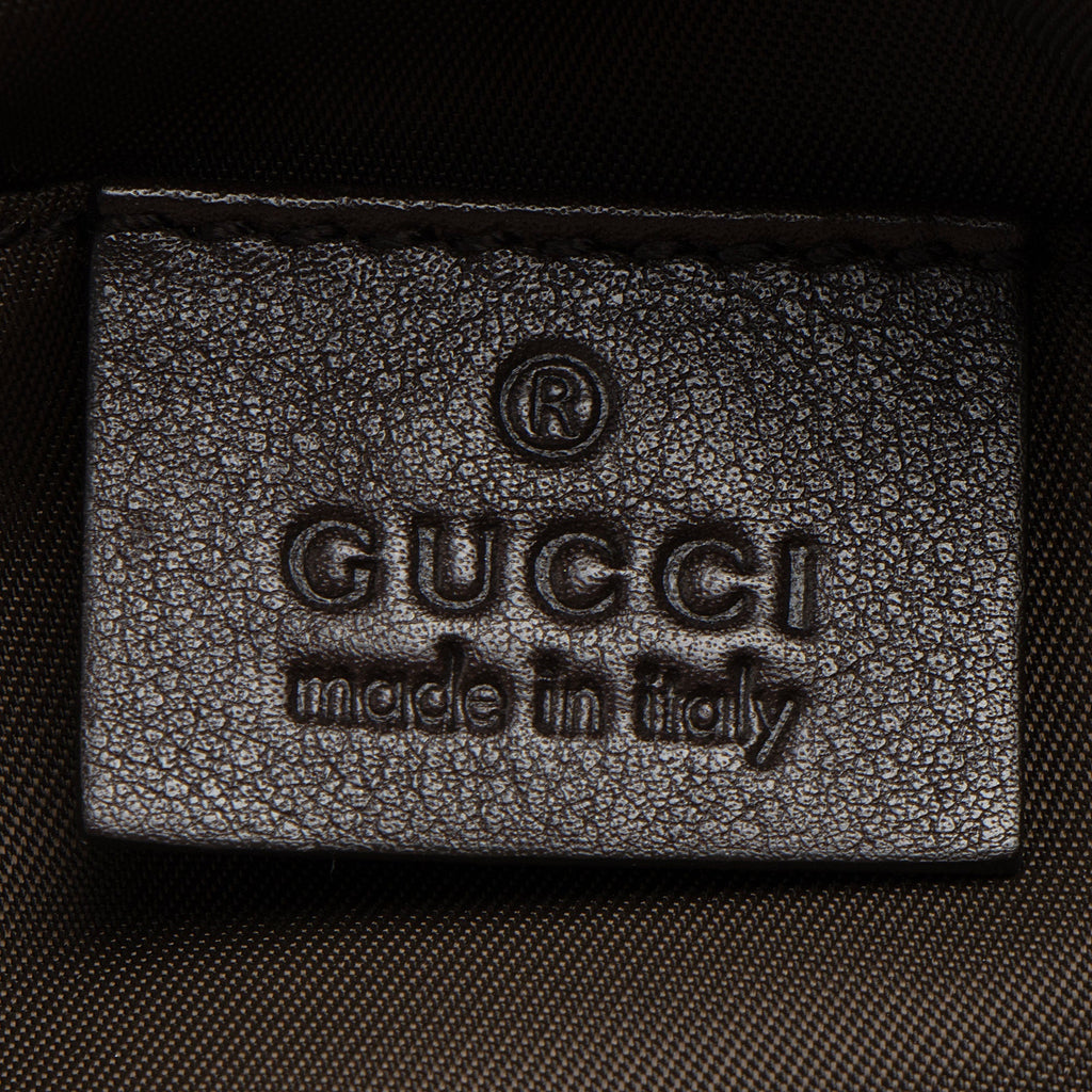 Gucci GG Canvas Bamboo Cosmetic Bag (SHF-h4kppf)