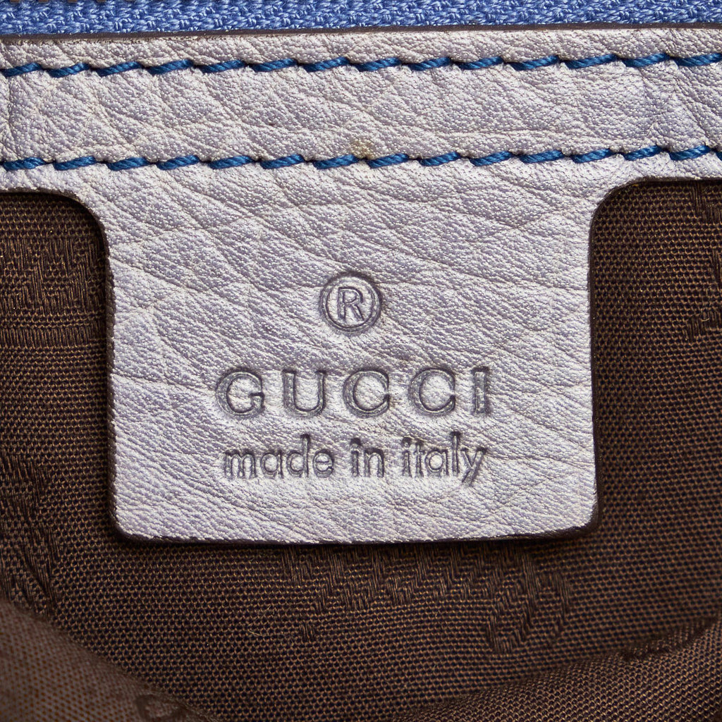 Gucci GG Canvas Bamboo Libeccio Tote Bag (SHG-32458)