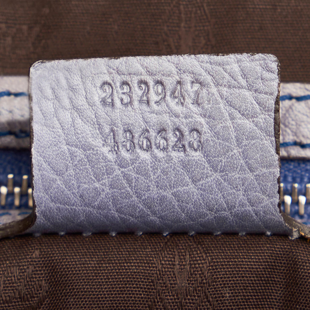 Gucci GG Canvas Bamboo Libeccio Tote Bag (SHG-32458)
