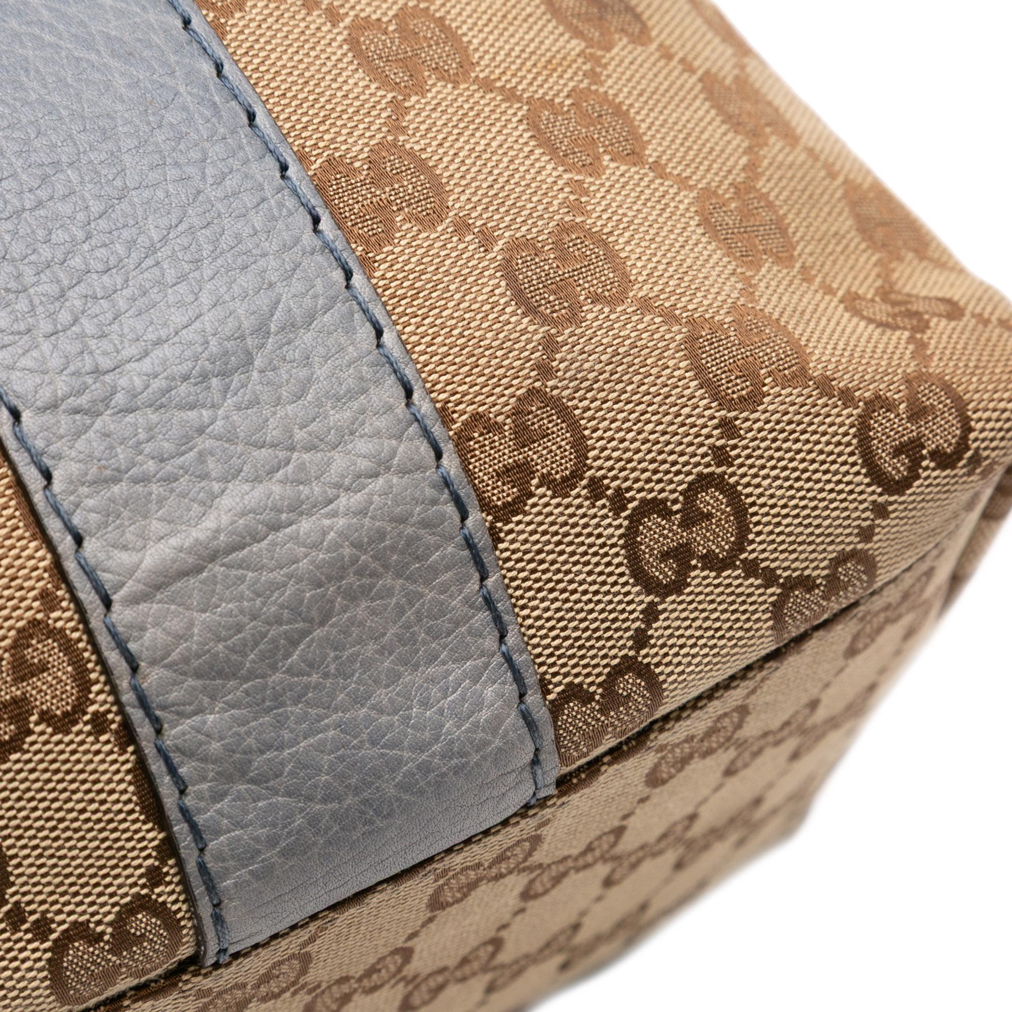 Gucci GG Canvas Bamboo Libeccio Tote