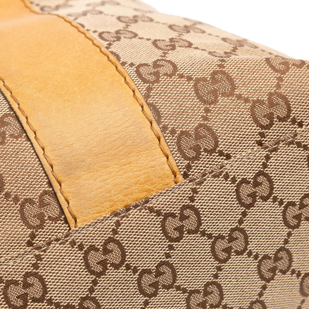 Gucci GG Canvas Bamboo Libeccio Tote