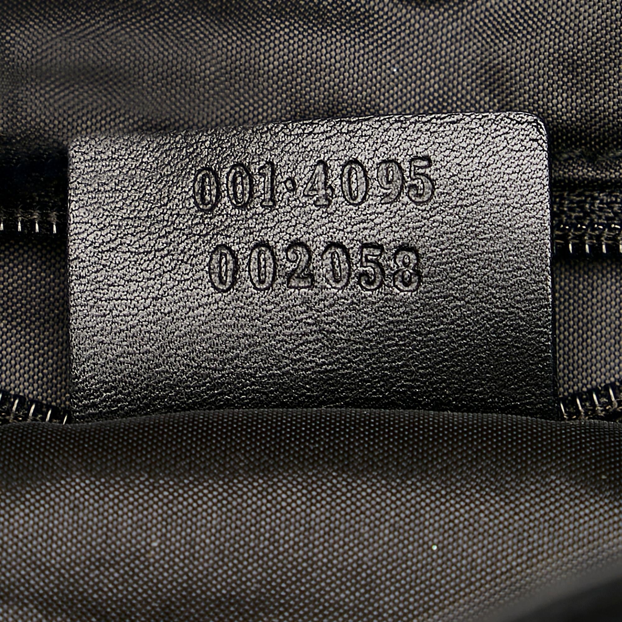Gucci GG Canvas Bamboo Satchel (SHG-35630)