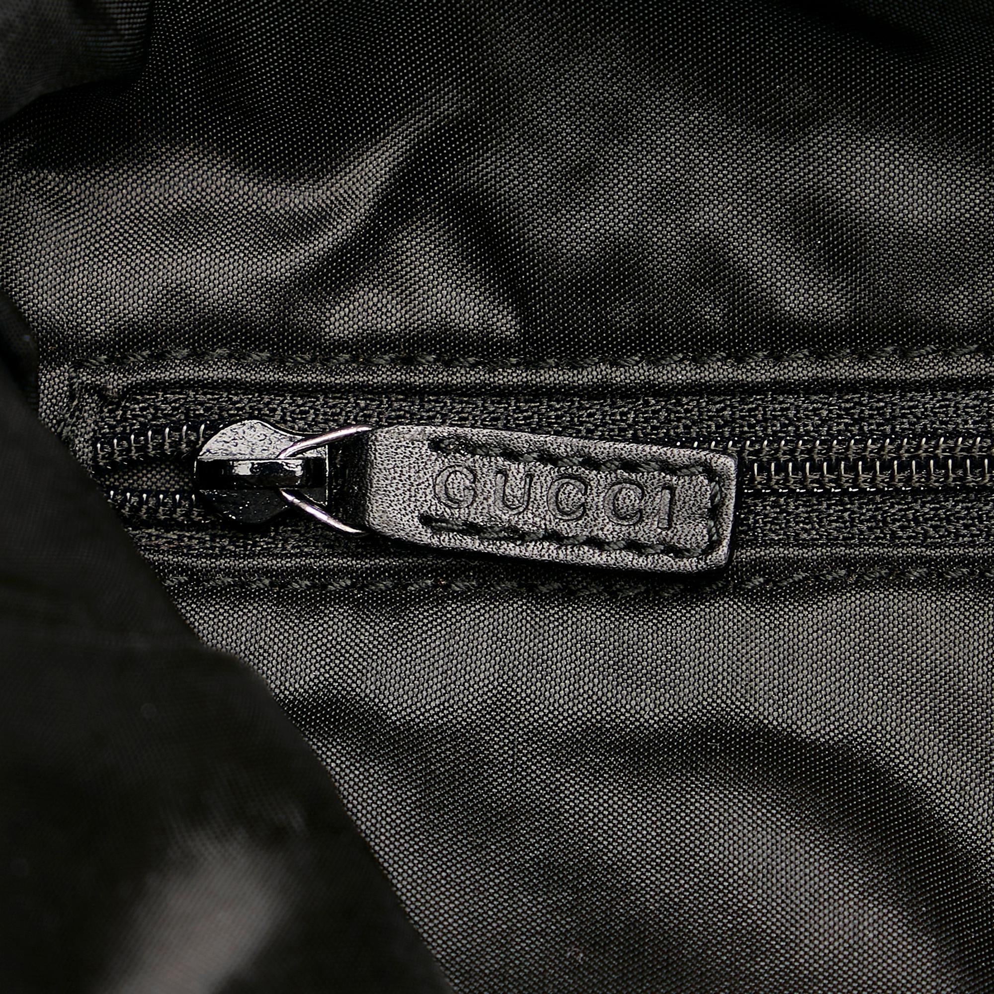 Gucci GG Canvas Bamboo Satchel (SHG-35630)