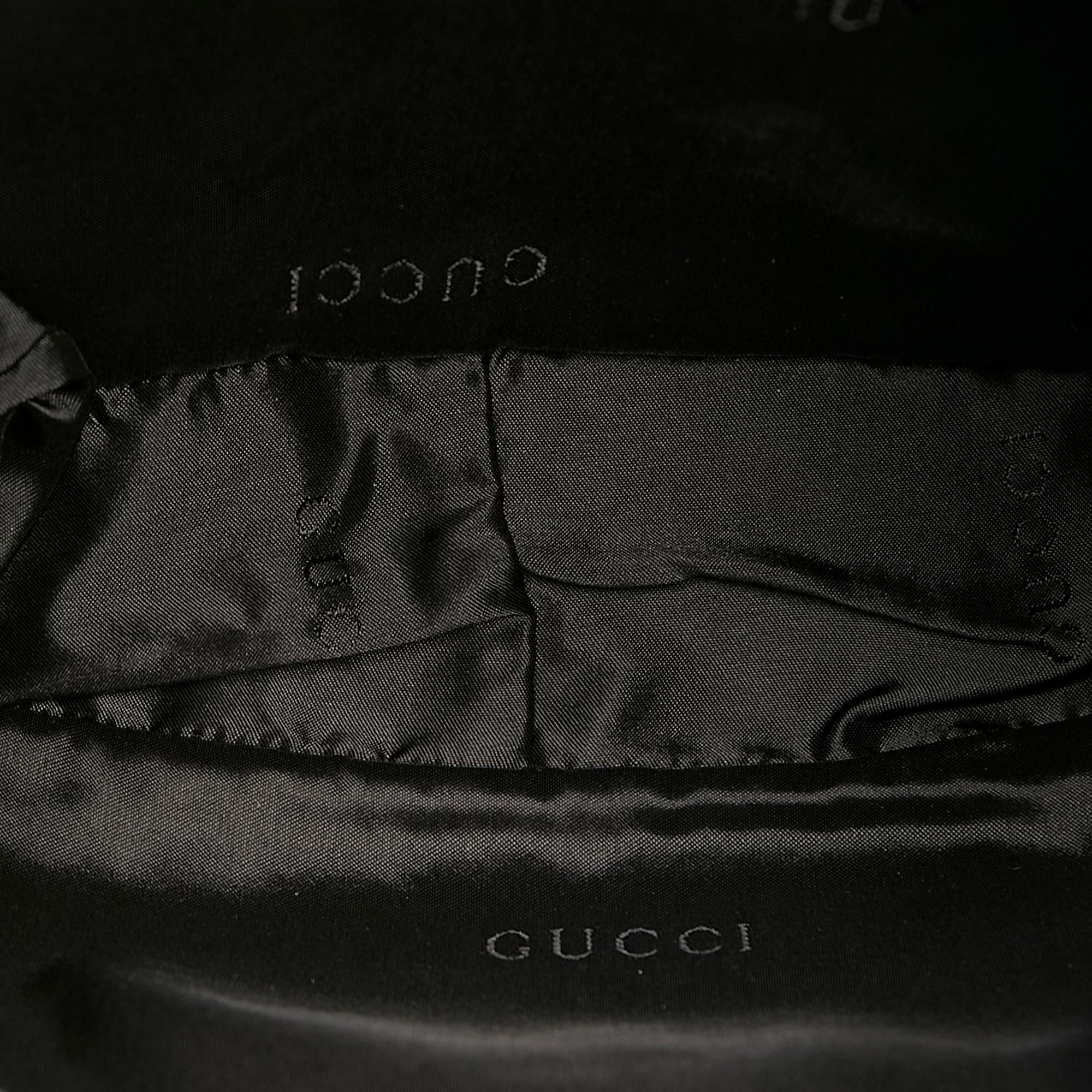 Gucci GG Canvas Bamboo Satchel (SHG-35630)