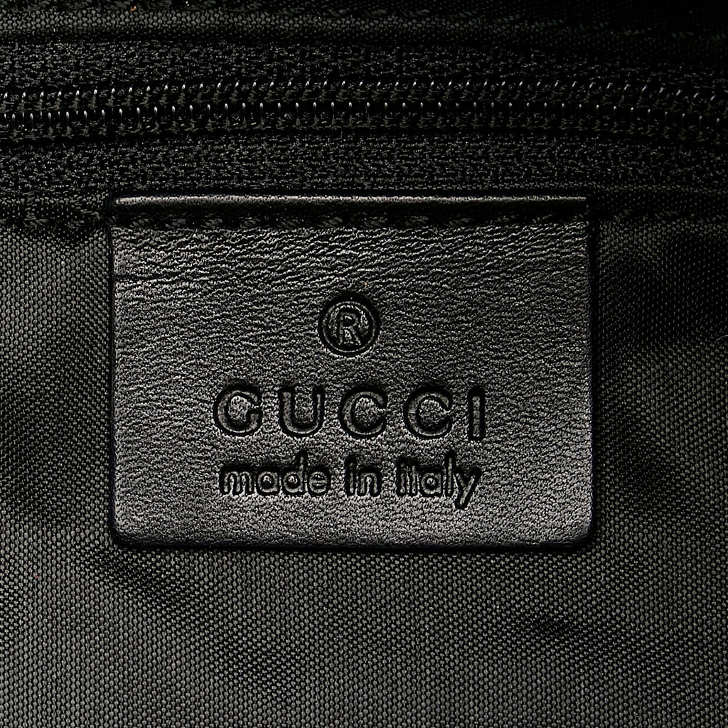 Gucci GG Canvas Bamboo Satchel (SHG-35630)