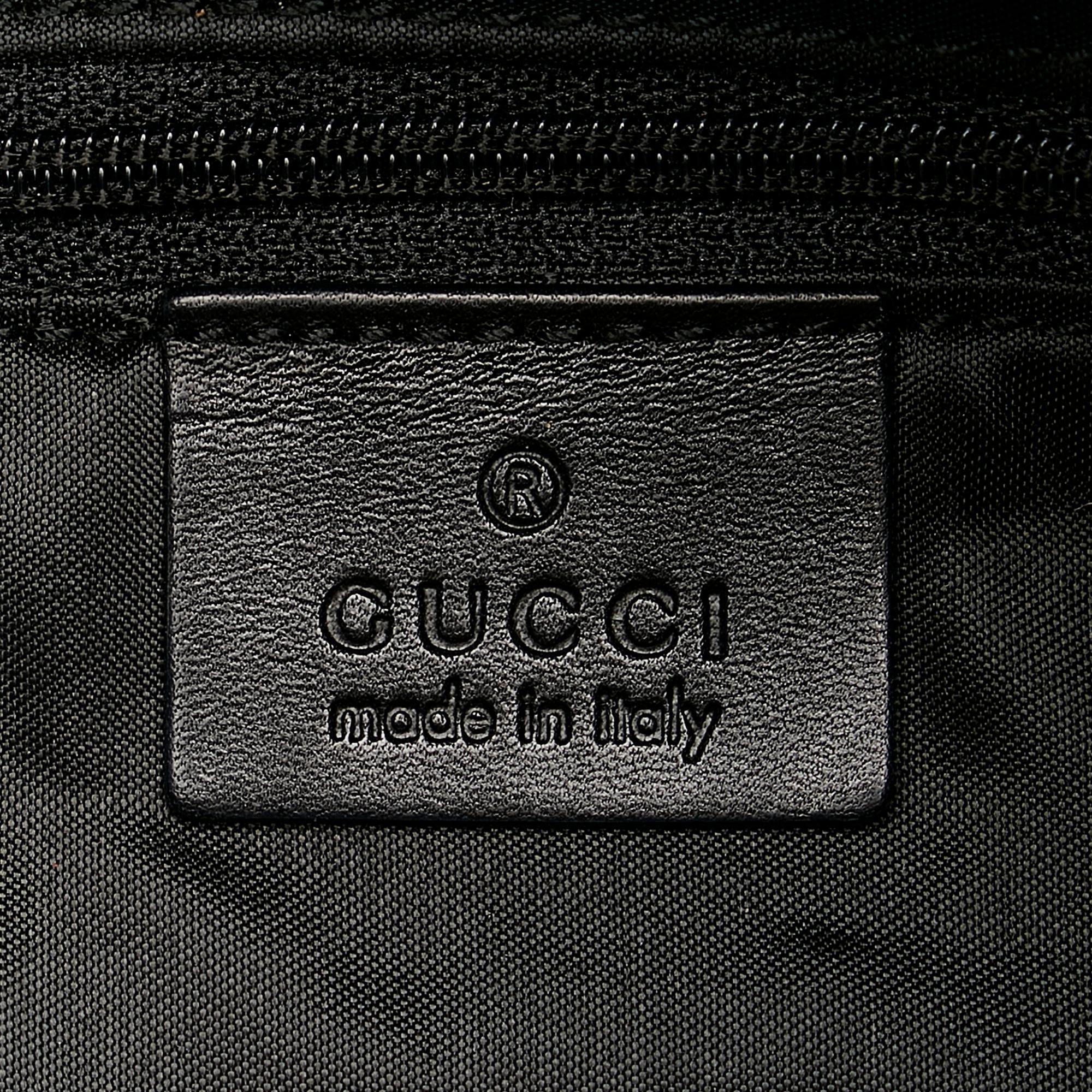 Gucci GG Canvas Bamboo Satchel (SHG-35630)