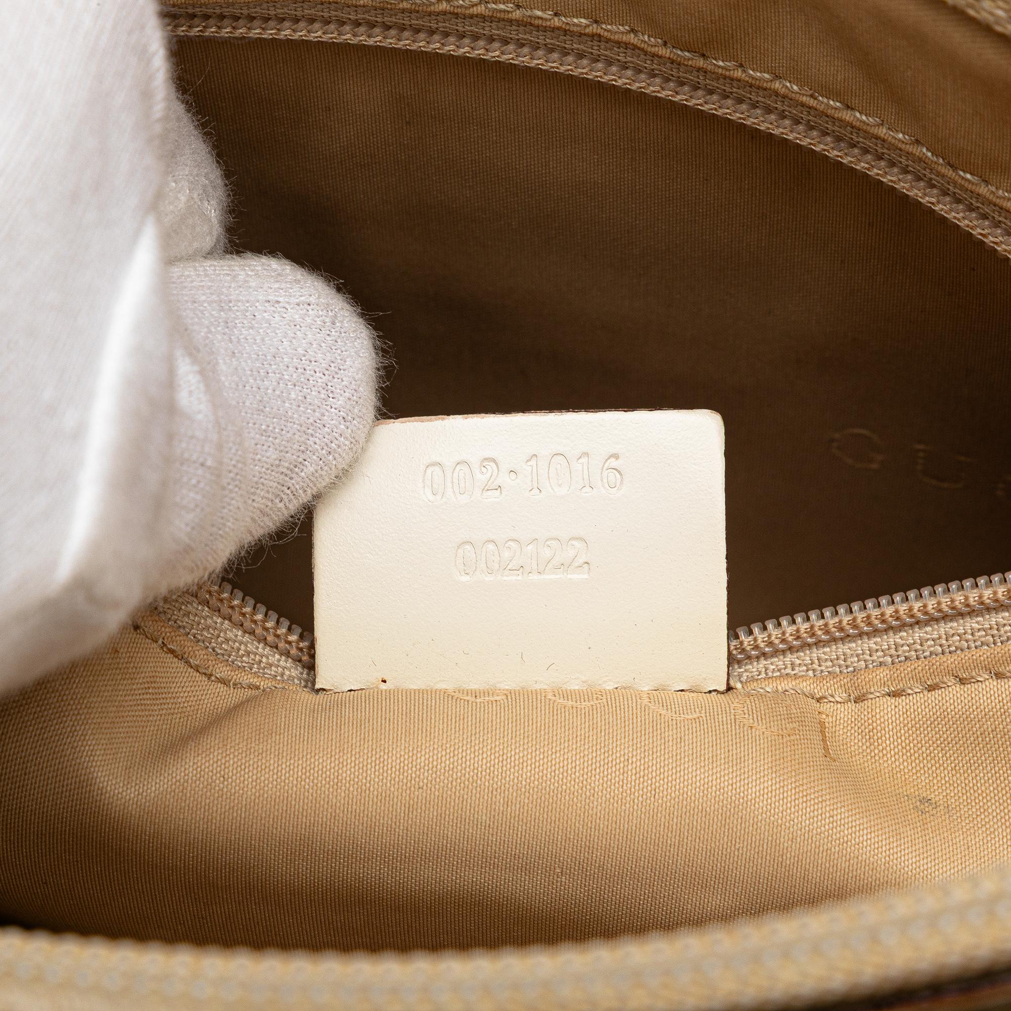 Gucci GG Canvas Bamboo Satchel