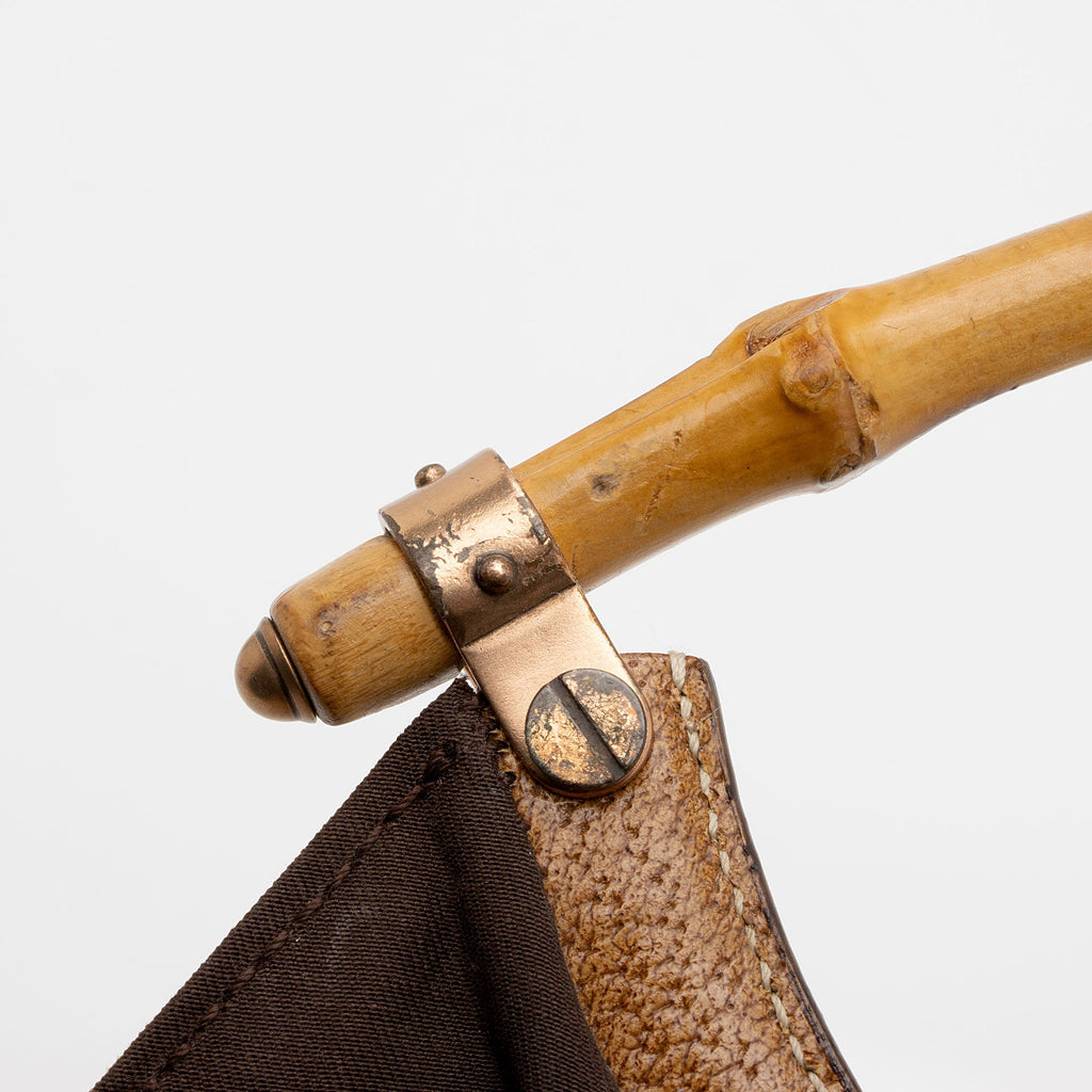 Gucci GG Canvas Bamboo Studded Small Hobo (SHF-EISNu2)