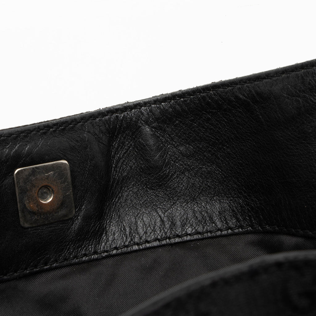 Gucci GG Canvas Bamboo Top Handle (SHF-TMDZ2h)