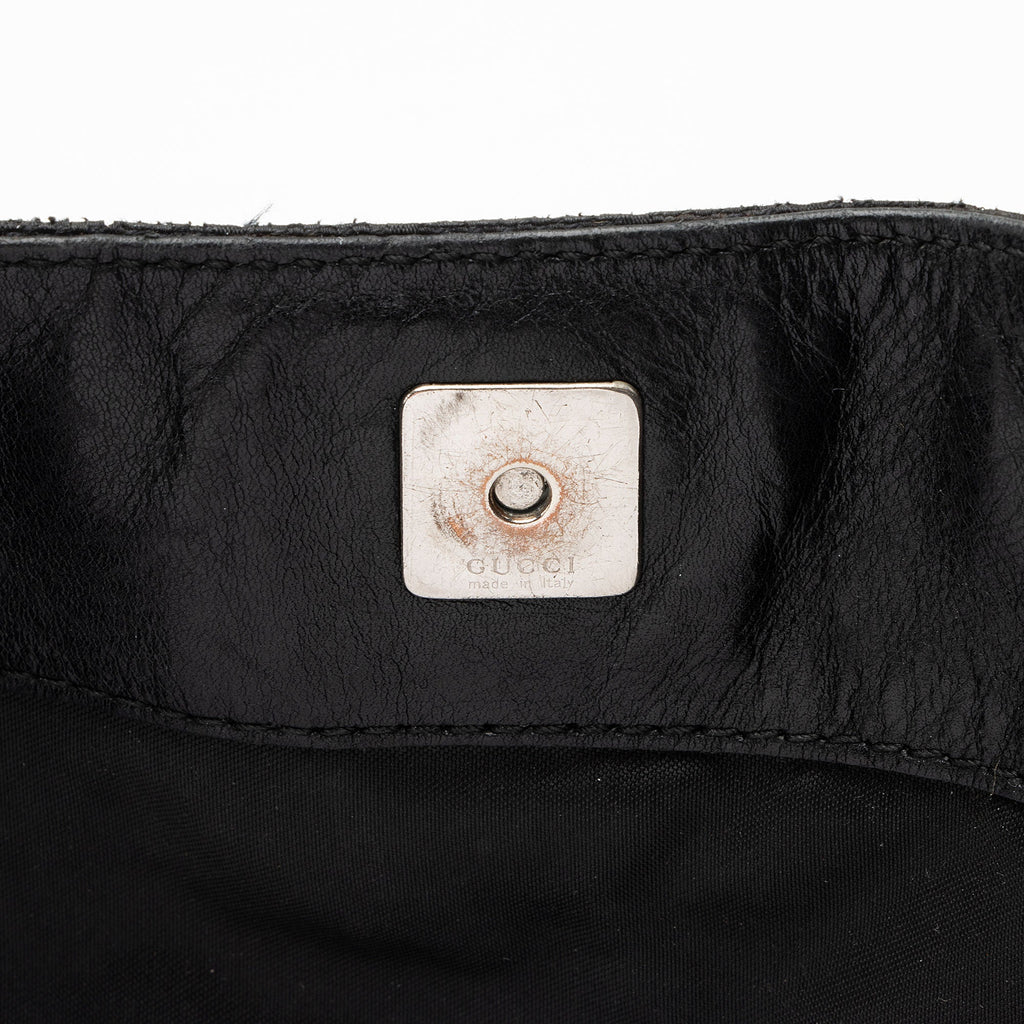 Gucci GG Canvas Bamboo Top Handle (SHF-TMDZ2h)