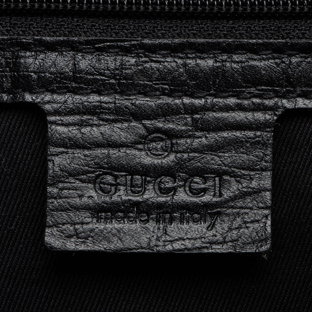Gucci GG Canvas Bamboo Tote (SHF-1xRqYh)