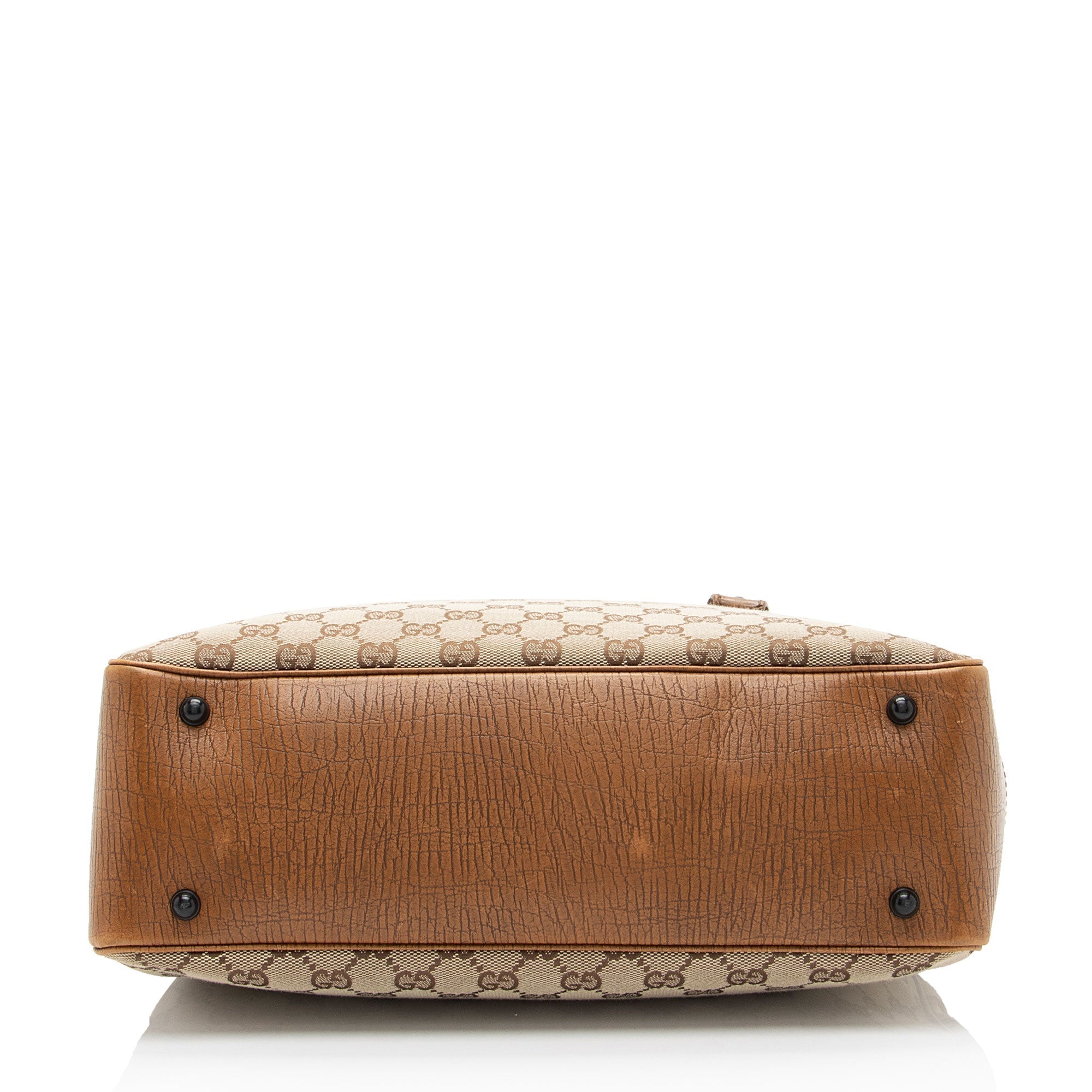 Gucci GG Canvas Bamboo Tote (SHF-a2g5Be)