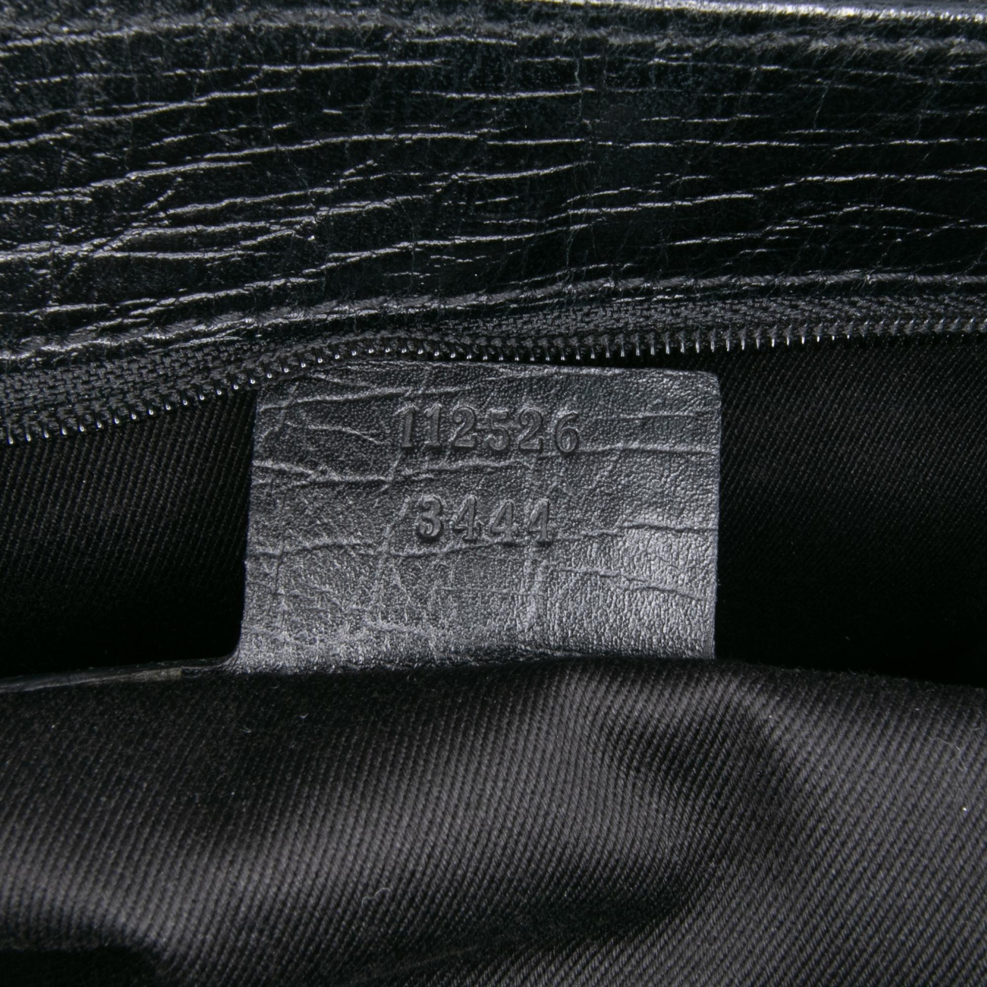 Gucci GG Canvas Bamboo Tote