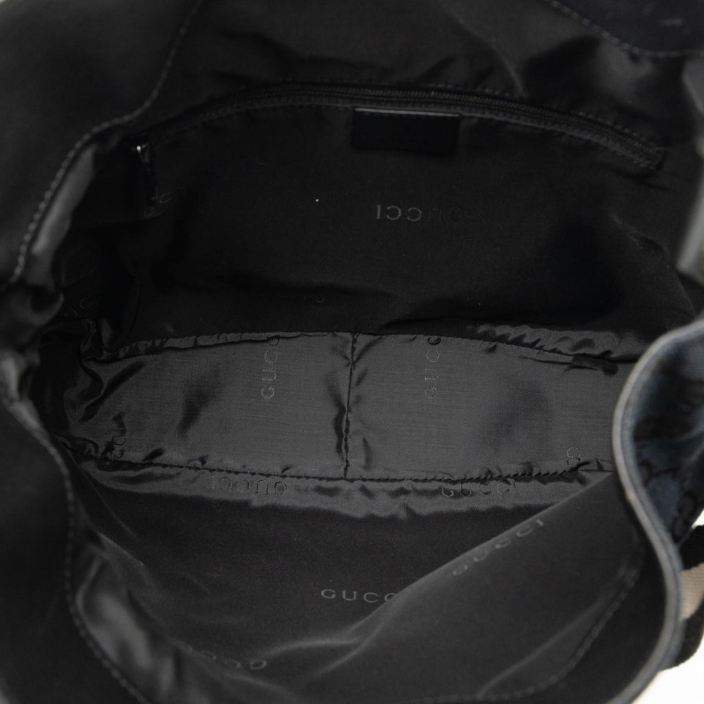 Gucci GG Canvas Bamboo Web Satchel (SHG-pA9yyO)