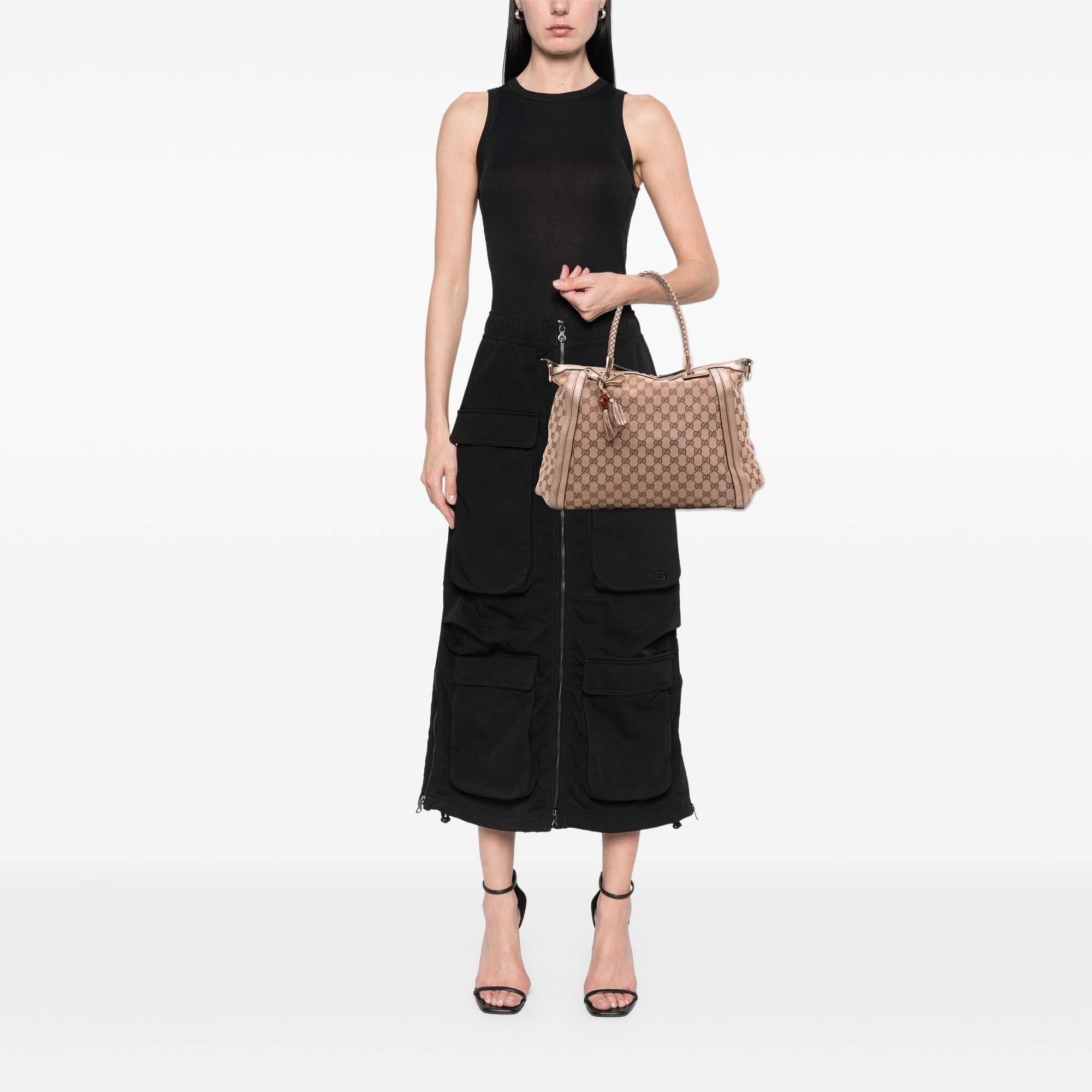 Gucci GG Canvas Bella Convertible Tote