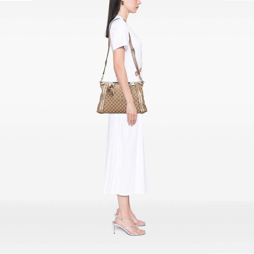 Gucci GG Canvas Bella Convertible Tote