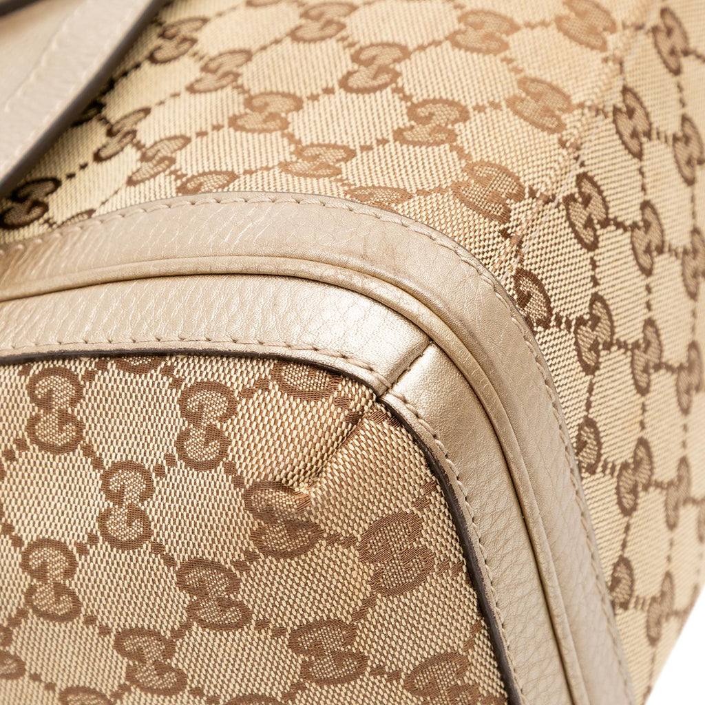 Gucci GG Canvas Bella Flap Satchel