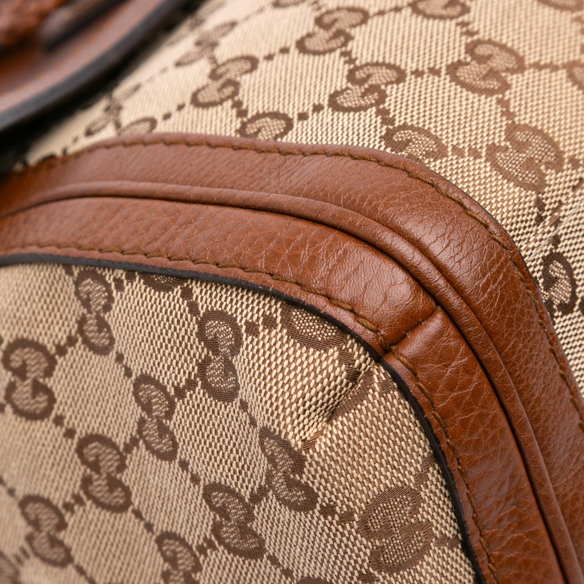 Gucci GG Canvas Bella Flap Satchel