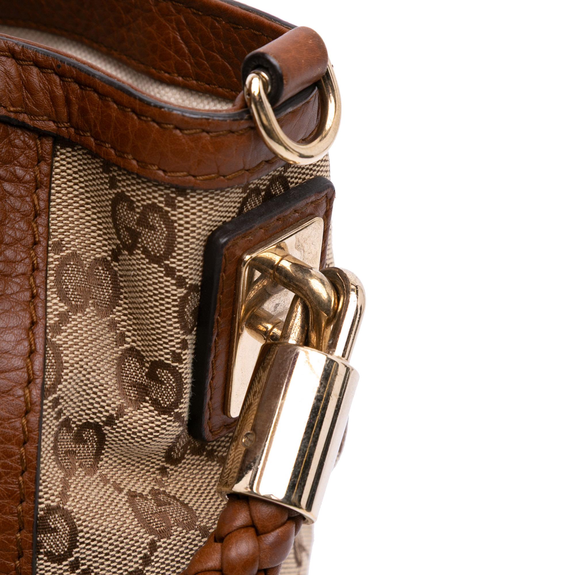 Gucci GG Canvas Bella Flap Satchel