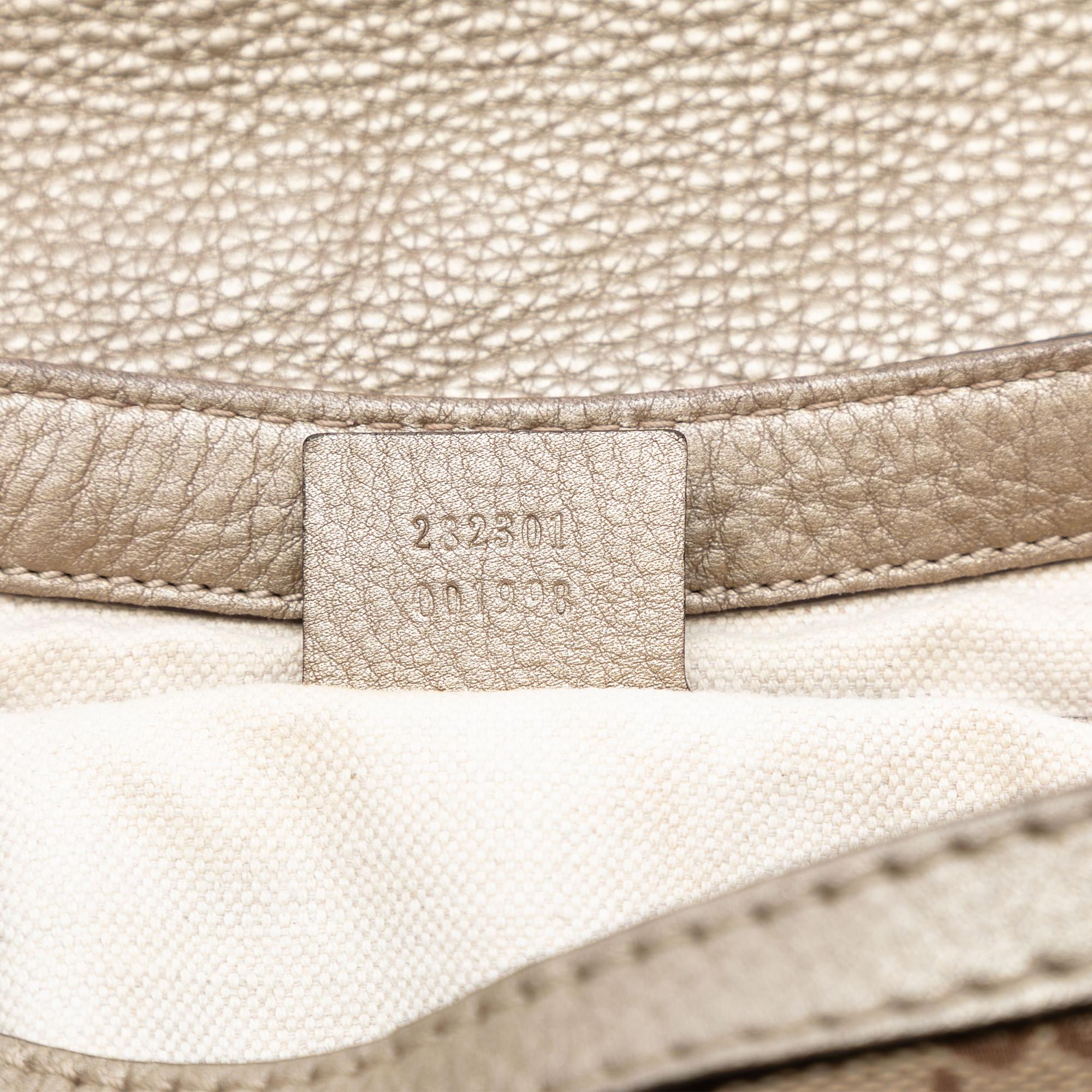 Gucci GG Canvas Bella Flap Satchel