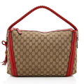 Gucci Gucci Canvas Bella Medium Hobo (SHF-17542)